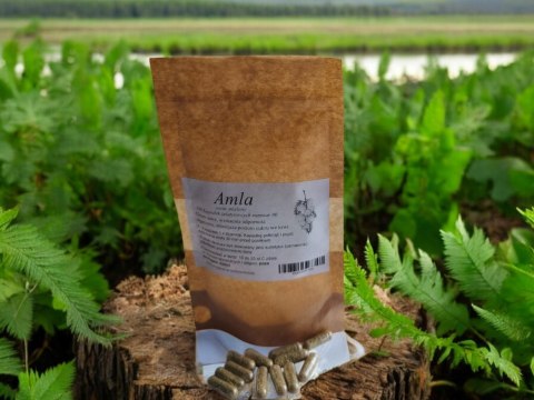 Amla 100 kap Wzmacnia serce i układ krwionośny, zmniejsza poziom cukru