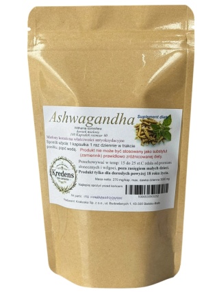 Ashwagandha 100 Kapsułek – Żeń-szeń Indyjski
