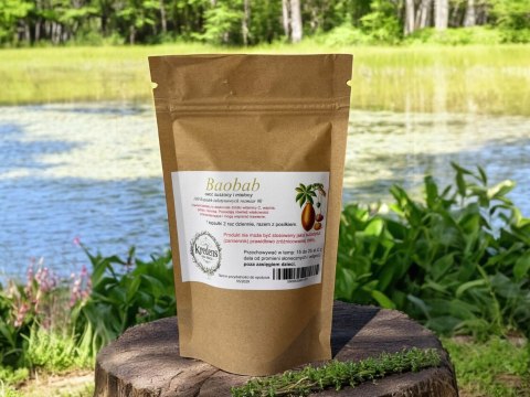 Baobab owoc 100 kapsułek żelatynowych TRAWIENIE, WITAMINY C