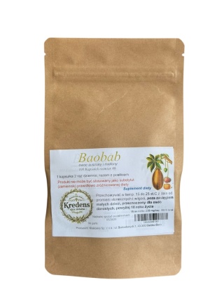 Baobab owoc suszony i mielony | Suplement diety