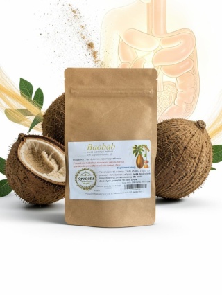 Baobab owoc suszony i mielony | Suplement diety
