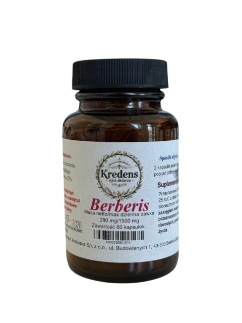 Berberis 60 kapsułek