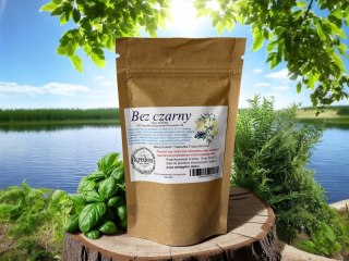 Bez czarny owoc 100 kapsułek żelatynowych PRZECIWZAPALNE, NA CUKIER