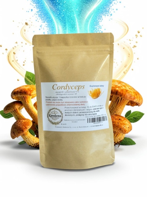 Cordyceps | Ekstrakt 20:1 | Polisacharydy 15%