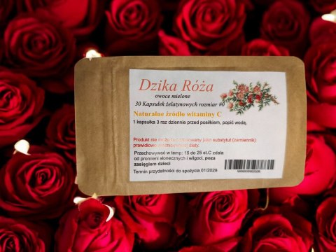 Dzika Róża 30 kapsułek żelatynowych