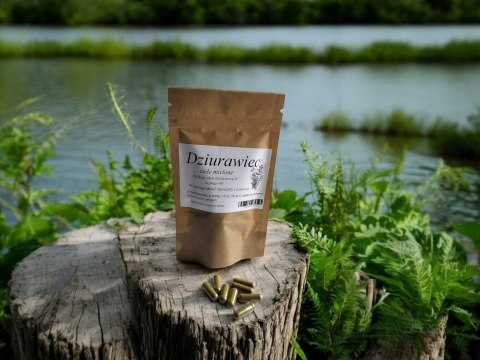 Dziurawiec 100 kapsułek działanie rozkurczowe i moczopędne