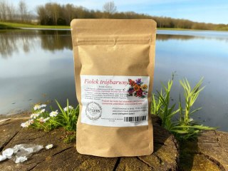 Fiołek trójbarwny 100 kapsułek rozkurczowe, moczopędne, dna moczanowa.