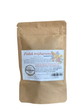Fiołek trójbarwny 100 kapsułek