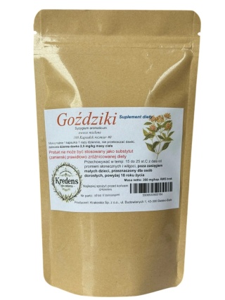 Goździk 100 kapsułek Trawienie