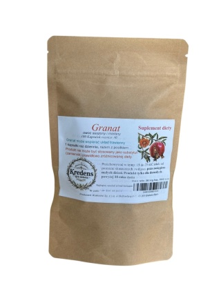 Granat owoc 100 kapsułek