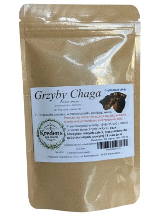 Grzyb Chaga 100 kapsułek