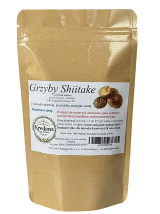 Grzyb Shiitake 100 Kapsułek | Naturalny Skład