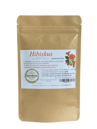 Hibiskus kwiaty mielone | Suplement diety