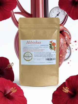 Hibiskus kwiaty mielone | Suplement diety