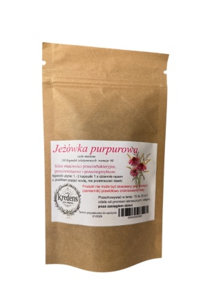 Jeżówka purpurowa 100 szt kapsułek
