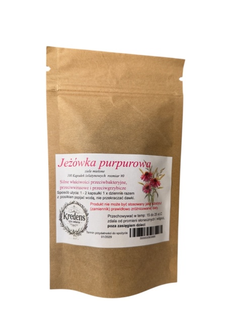 Jeżówka purpurowa 100 szt kapsułek