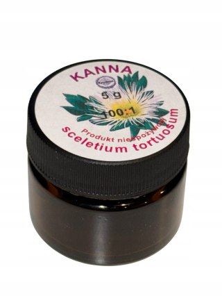 Kanna Ekstrakt 100:1 - Naturalne wsparcie relaksu i równowagi nastroju