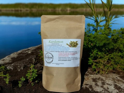 Kardamon 100 kapsułek żelatynowych PRZECIWZAPALNE, ANTYBAKTERYJNE