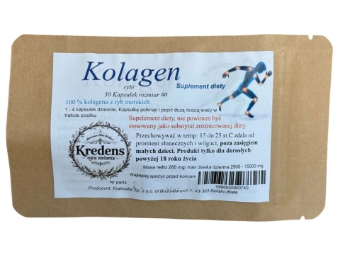 Kolagen morski (rybi) 30 kapsułek