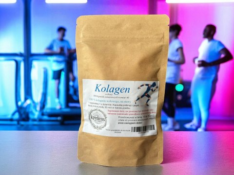 Kolagen wołowy 100 kapsułek poprawia syntezę kolagenu przez organizm