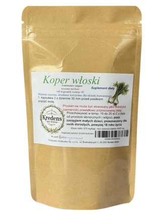 Koper włoski 100 kapsułek POPRAWA TRAWIENIA