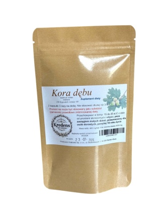 Kora dębu 100 kapsułek