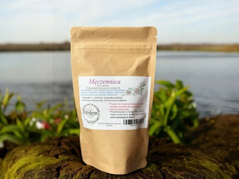 Męczennica 100 kapsułek żelatynowych NA STRESS, NA SEN, ROZKURCZOWE