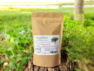 Molokhia 100 kapsułek żelatynowych ŻELAZO, WITAMINA C, WAPŃ