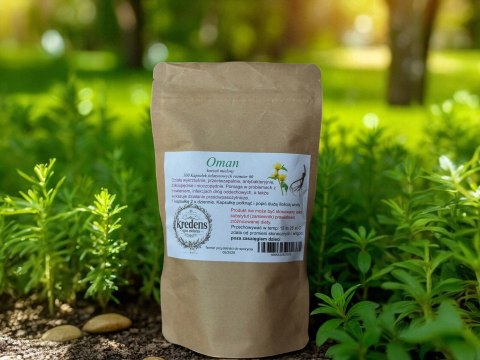 Oman 100 kapsułek żelatynowych TRAWIENIE, MOCZOPĘDNIE, PRZECIWPASOŻYTNICZE