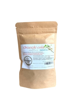 Orzeszki cola 100 kapsułek NA TRAWIENIE