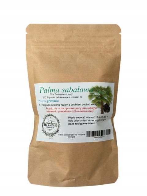 Palma sabałowa 100 kap. problemy z prostatą