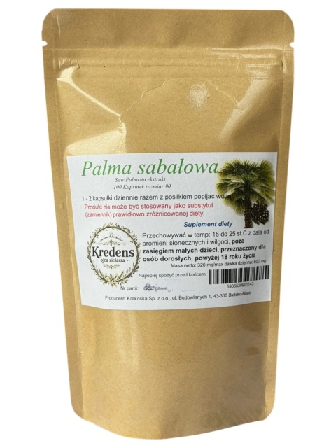 Palma sabałowa 100 kapsułek