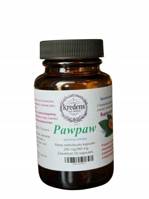 Pawpaw 60 kapsułek żelatynowych PRZECIWNOWOTWOROWY