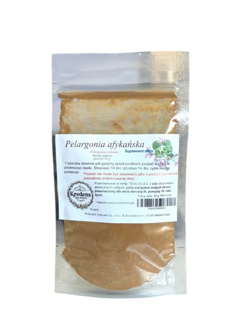 Pelargonia Afrykańska proszek 50 gramm