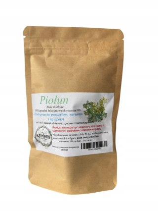 Piołun 100 kapsułek PASOŻYTY TRAWIENIE WIRUSY APETYT !!!EKSTRA CENA!!!