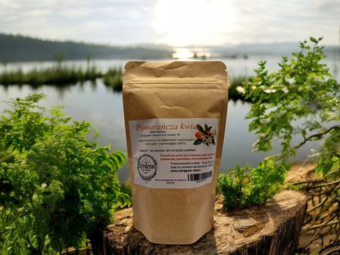 Pomarańcza kwiat 100 kapsułek żelatynowych USPOKAJAJĄCE, RELAKSUJĄCE