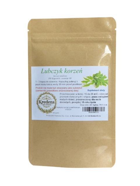 Lubczyk korzeń mielony | Suplement diety