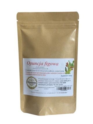 Opuncja figowa kwiat mielony | Suplement diety