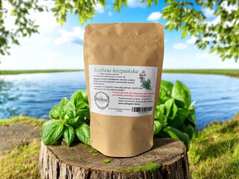 Szałwia hiszpańska (CHIA) 100 kapsułek żelatynowych CHOLESTEROL, CIŚNIENIE