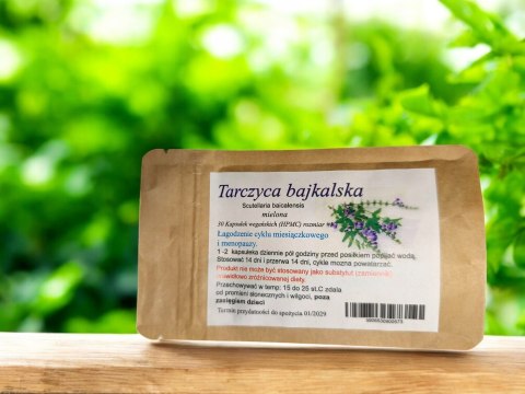 Tarczyca Bajkalska w kapsułkach vege 30 szt przeciw nowotworowe