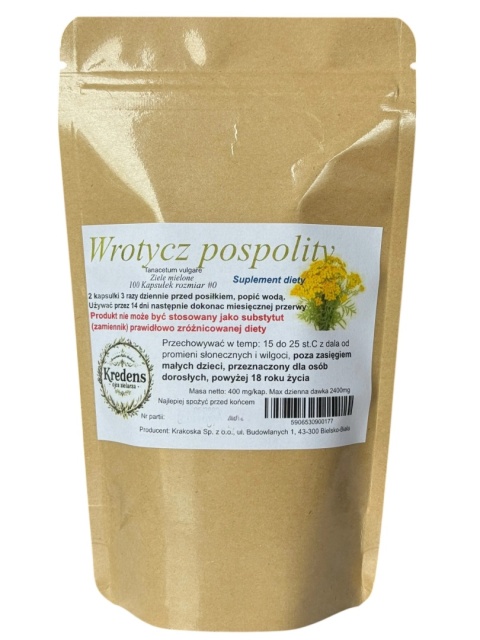 Wrotycz 100 kapsułek TRAWIENIE