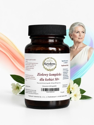 Ziołowy kompleks dla kobiet 60+ | Suplement diety